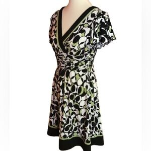 Y2K vibes op art sexy dress